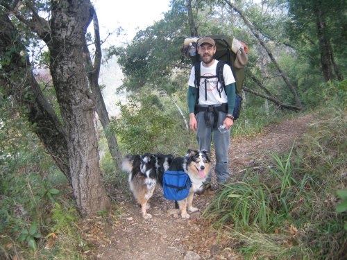 Backpacking with Shadow